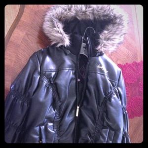 🚨RESERVED🚨Baby Phat faux leather jacket