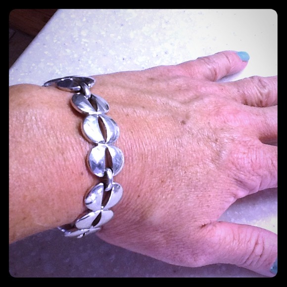 Silver Antique Bracelet