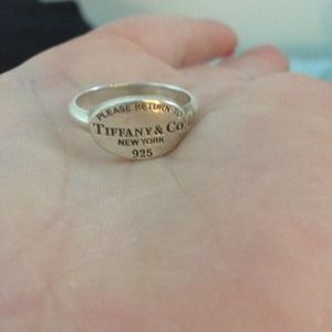 Authentic Tiffany ring
