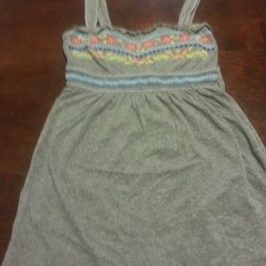 Baby doll Style Grey Hollister Tank