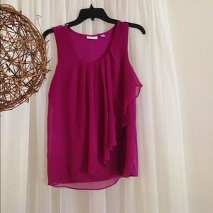 Fuchsia blouse