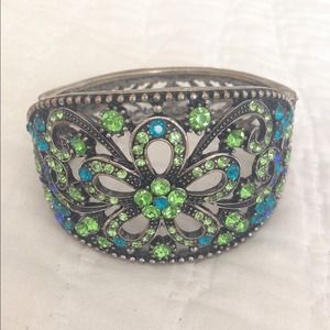 Stone encrusted bracelet