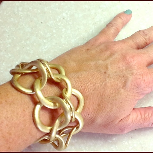Gold Link Bracelet