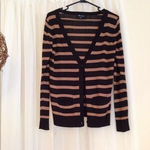 Striped cardigan