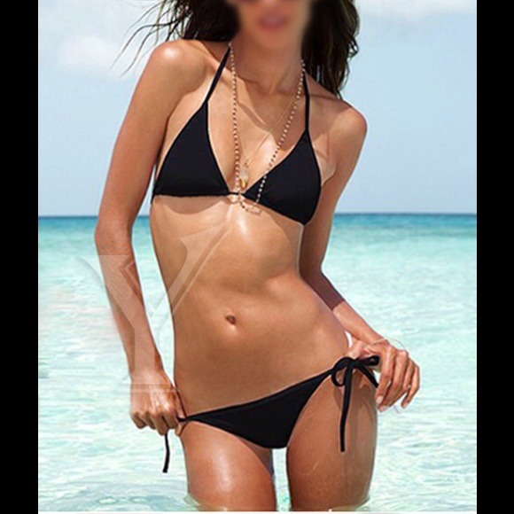 Sexy Bandage Bathing Suit Swimwear Bikini - Picture 2 of 2