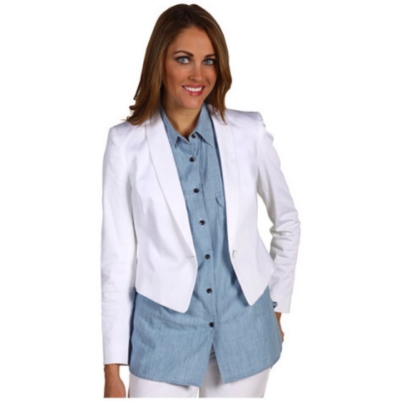 Anne Klein Petite White Jacket NWT
