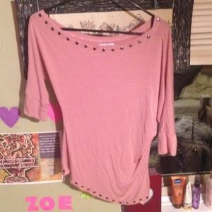 Off the shoulder shirt