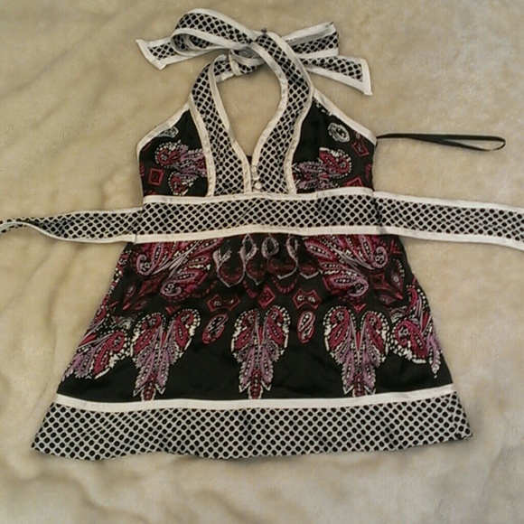 Bebe halter top sm