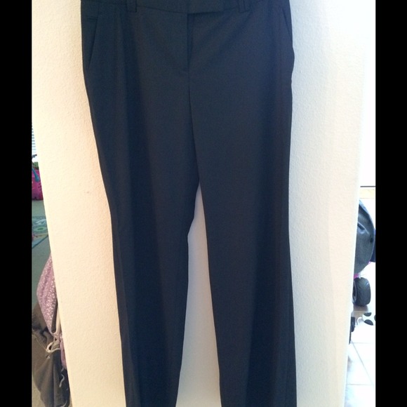 Ann Taylor Loft black slacks