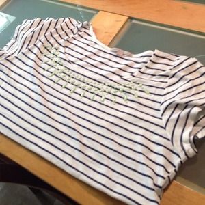 Gap short sleeve stripes