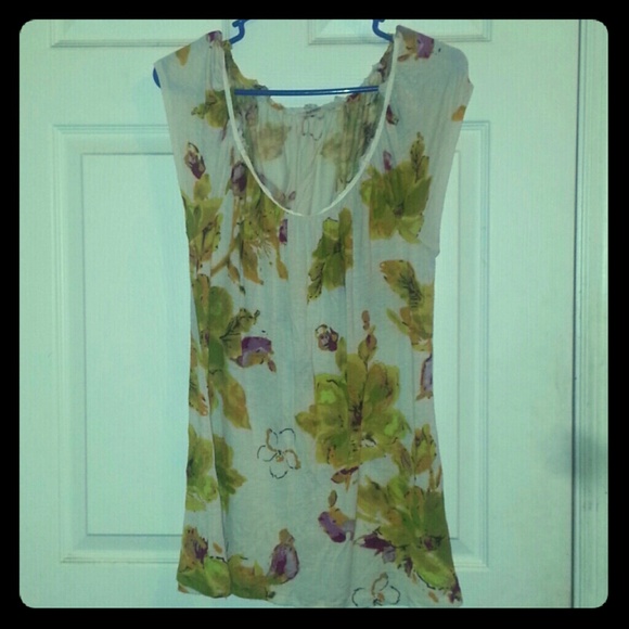 Flowered Old Navy shirt