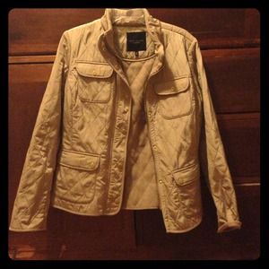Khaki quilted jacket