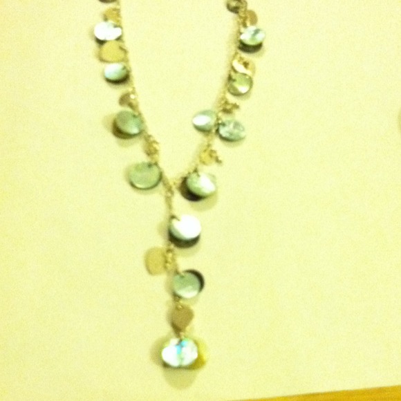 M&s abalone necklace
