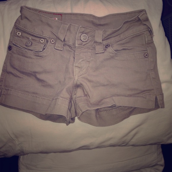 True Religion 'Hailey' Stretch Denim Shorts
