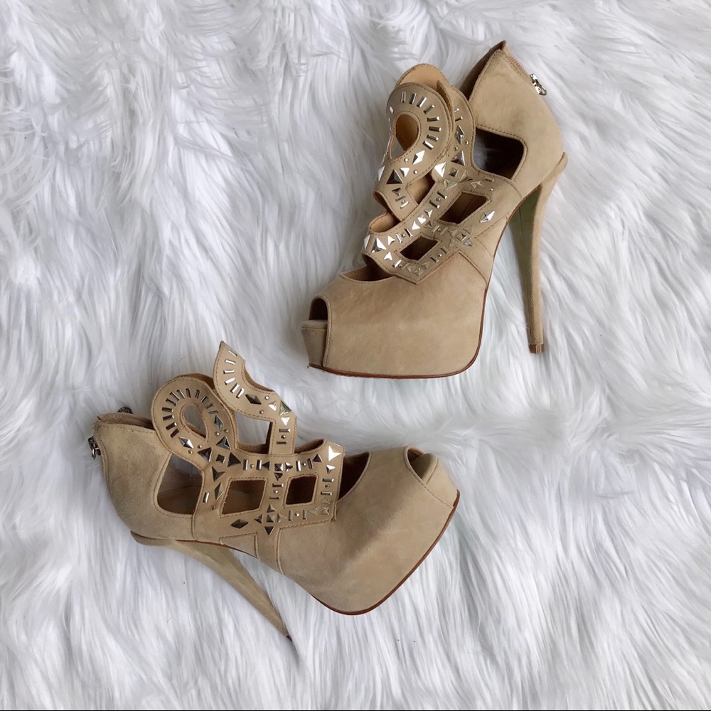 BNIB Topshop blush bootie