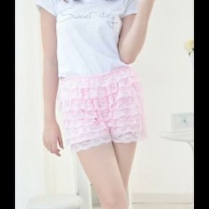 Sexy 8 Layers Lace Shorts Trousers New Hot
