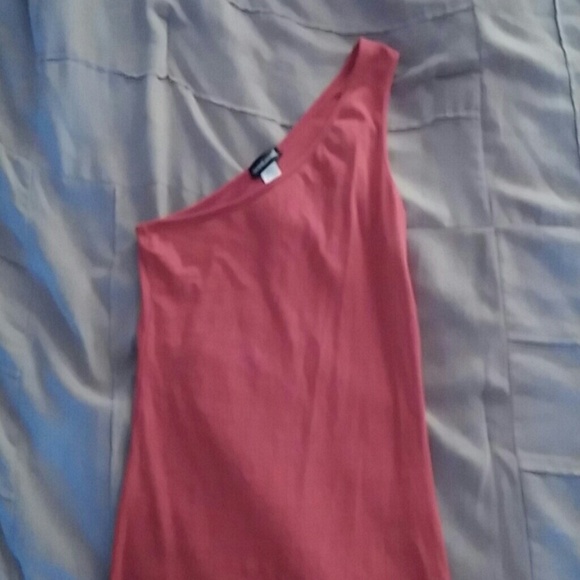One shoulder tank top - Picture 2 of 3