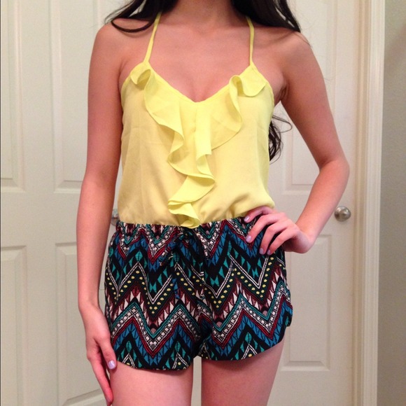 ❌SOLD❌NWT Yellow Tank