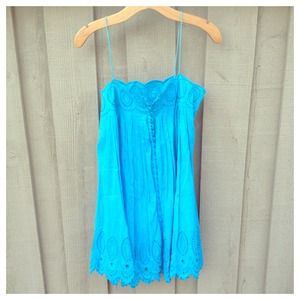 Catherine Malandrino blue cotton dress