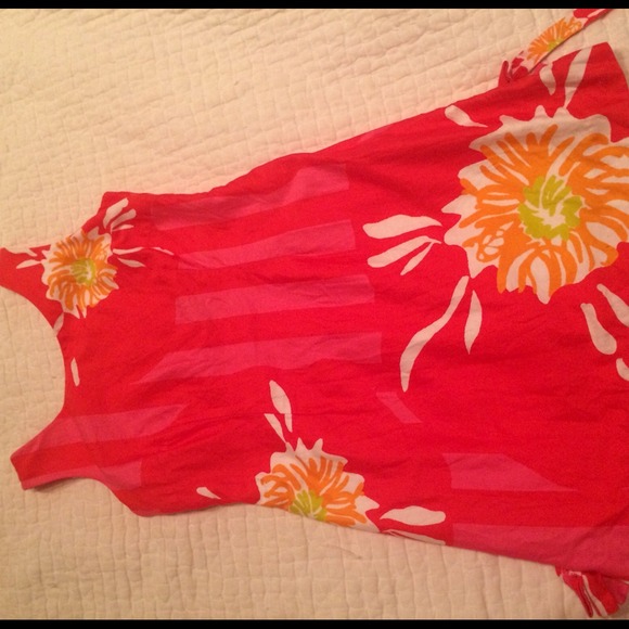 Lilly Pulitzer stripe floral dress