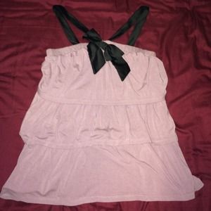 Purple layered shirt