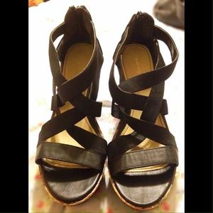 ❗️SALE❗️Animal Print Nine West Wedges🐯🐆