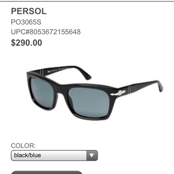 REDUCED! Authentic Persol polarized sun glasses