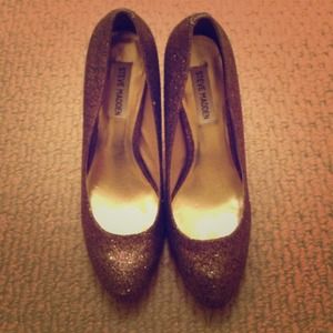 Steve Madden Glitter Heels