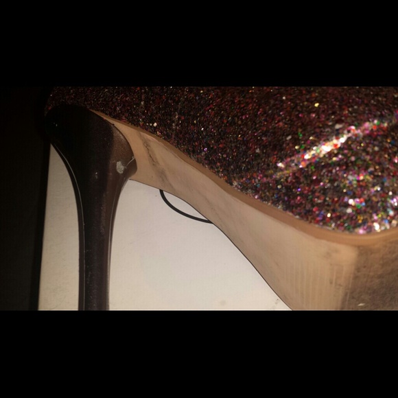Glittery pumps wore a few times - Picture 4 of 4