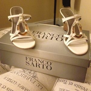 White Franco Sarto Capra Botalato