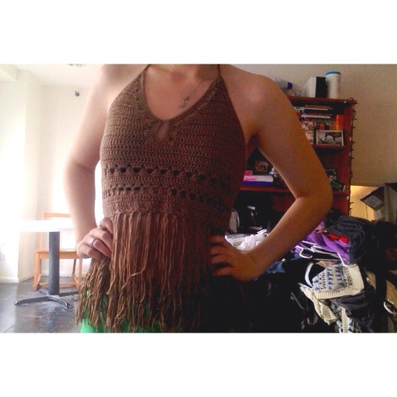 Fringe Crochet Halter