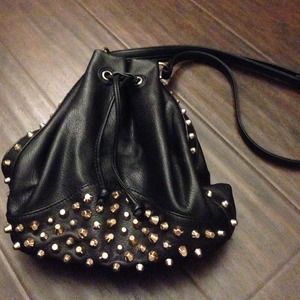 Nastygal studded bucket bag