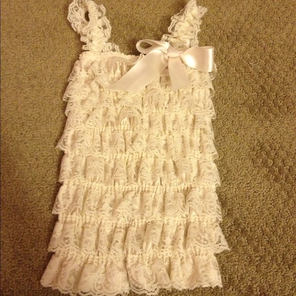 Baby girl romper. Size size 3-9months. May fit 12m