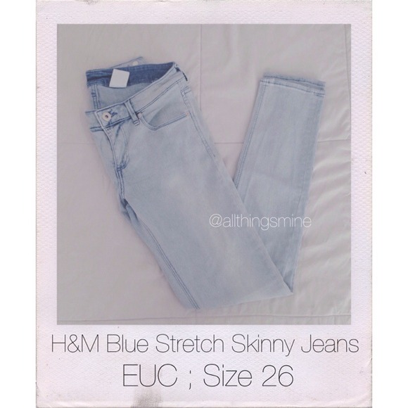❌ TRADED ❌ H&M High Waisted Stretch Jeans