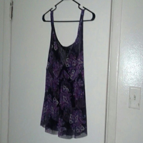 Pretty XL dressy purple tank