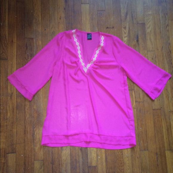 Breezy Pink Tunic