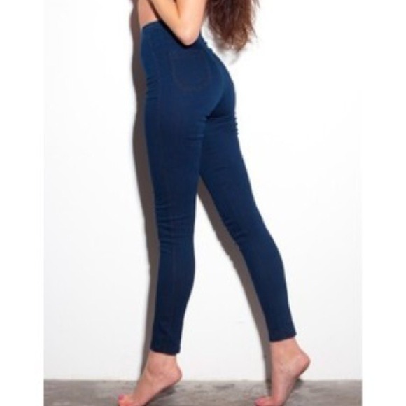 2 american apparel easy jeans