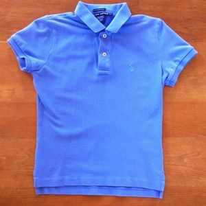 Ralph Lauren Blue Skinny Polo