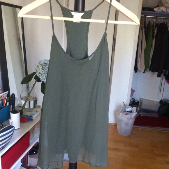 Club Monaco silk tank