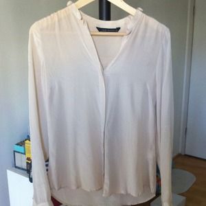 Zara silk shirt , sold