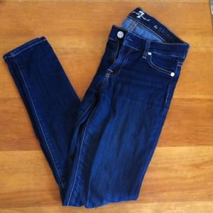 7 for all Mankind the Skinny jeans size 25