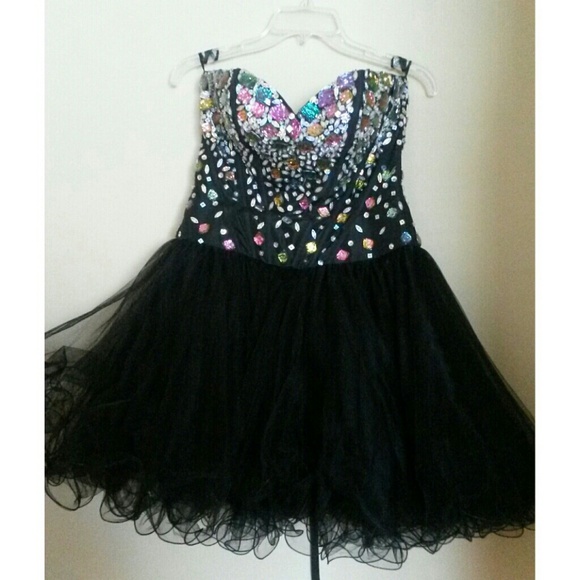 Sequin prom dress