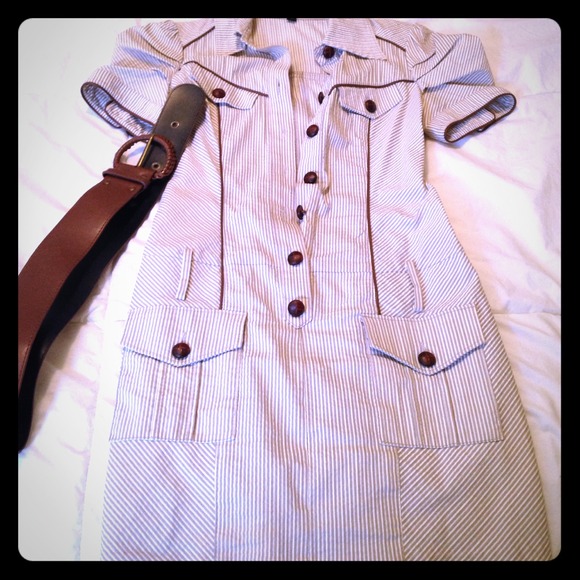 Bebe stripes dress