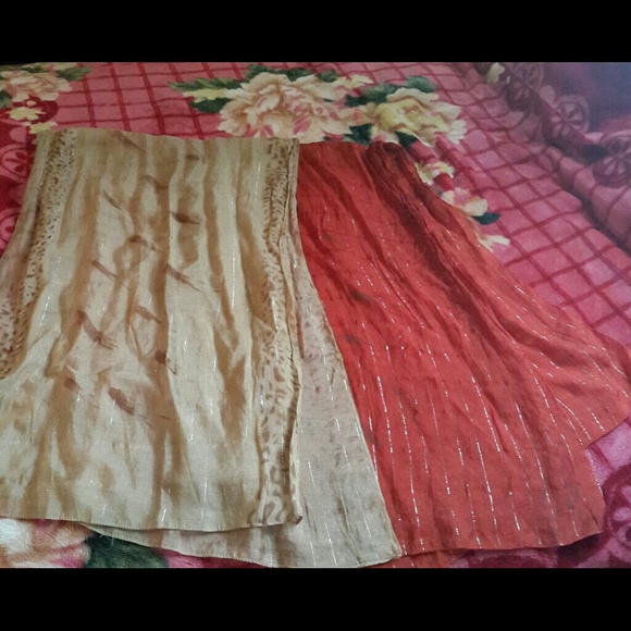 2 beautiful autumn scarfs