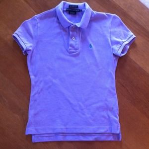 Ralph Lauren lavender purple skinny polo