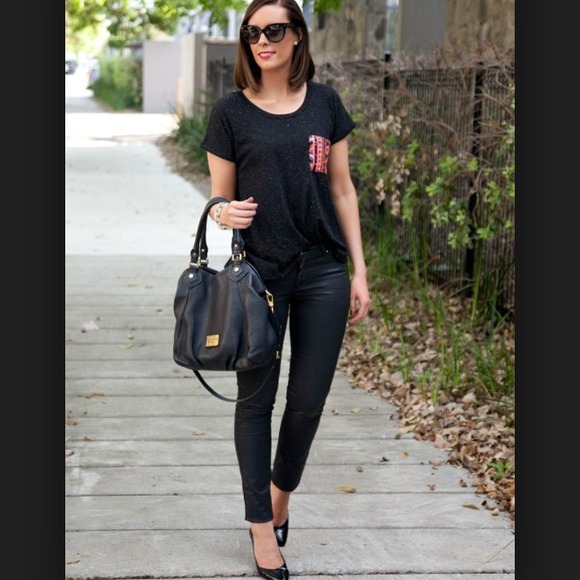 🎯Sale Marc by Marc Jacobs coated black denim