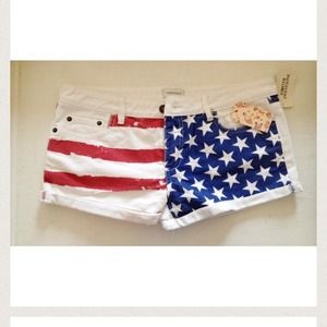 Brand new American Flag shorts! Great for summer!