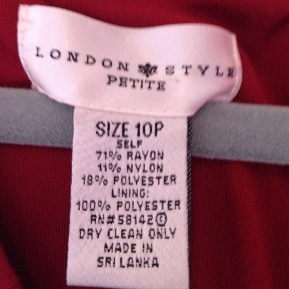 London style size 10 petite - Picture 2 of 3