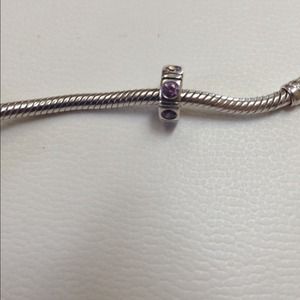 Pandora Amethyst Spacer