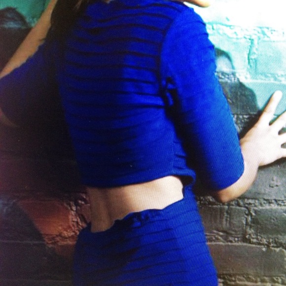 🔴Sexy blue dress - Picture 2 of 4